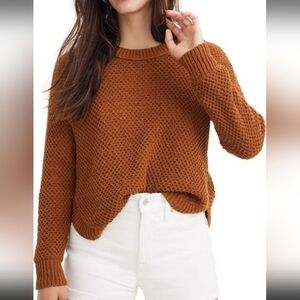Madewell Parkhouse Pullover Sweater - Size Medium - NWOT